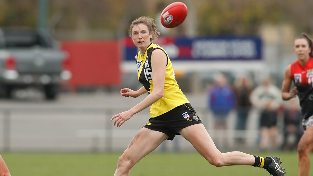 miller_vflw.jpg Key defender Rebecca Miller will return to face Carlton this Saturday at Ikon Park. - Richmond Tigers,AFLW